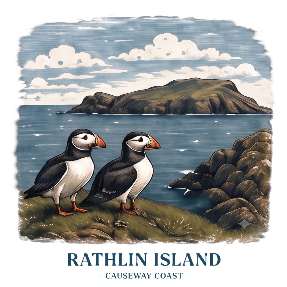 Rathlin Island illustration